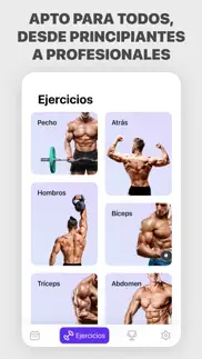 fitness entrenamiento objetivo iphone capturas de pantalla 3