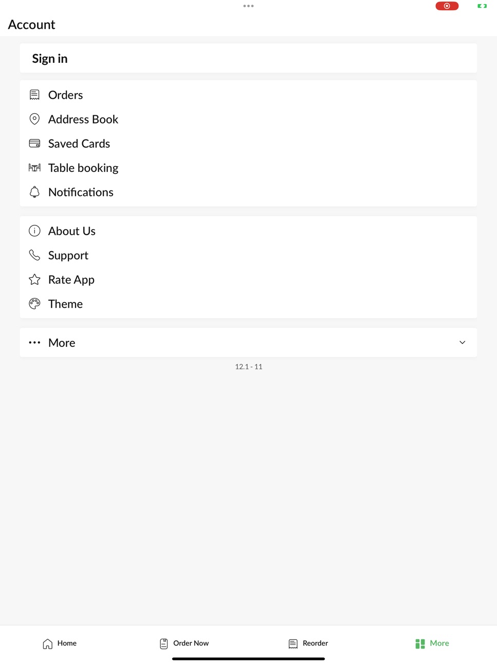 iPad screenshot