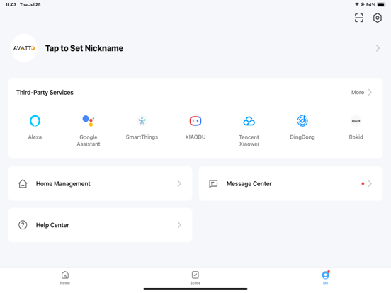 AVATTO iPad screenshot