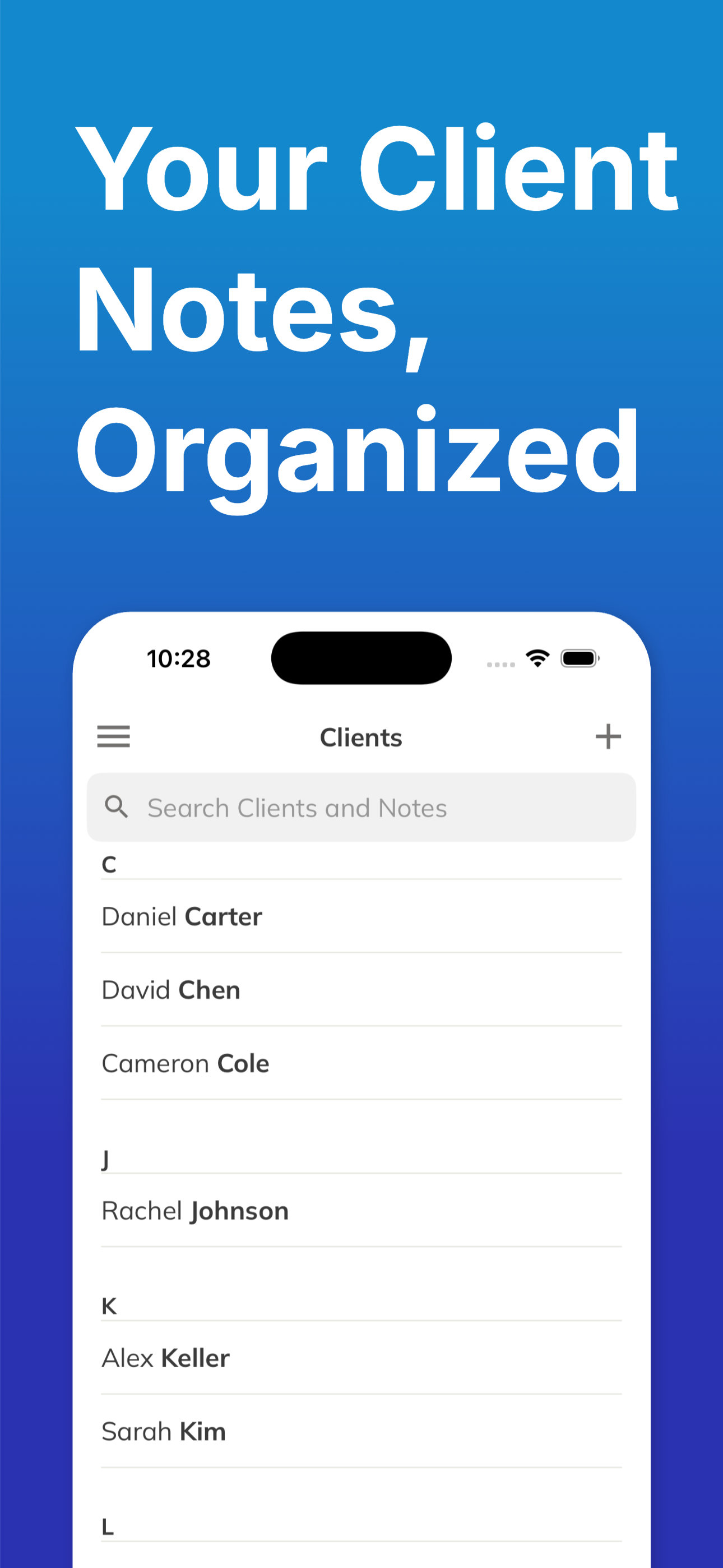 Client Note Tracker - Easy CRM