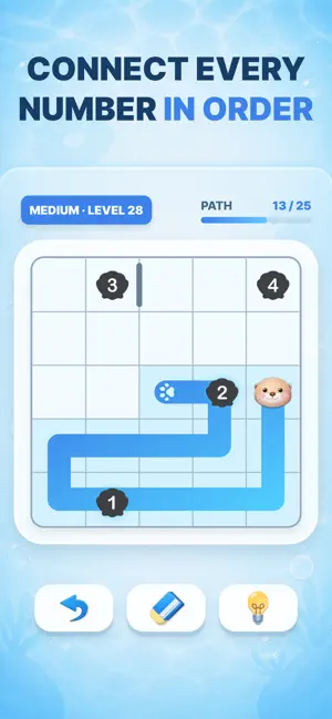 Otterway: Line Logic Puzzle screenshot 3