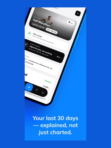 Stacked AI Fitness Coach iPad screenshot