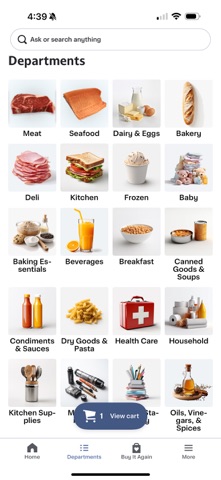 Stauffers Fresh Foods iPhone screenshot