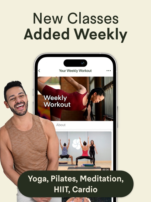 YogaWorks: Yoga & Pilates Flow iPad screenshot 6 - Health & Fitness app