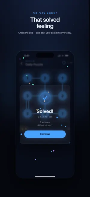 Gridflow - Logic Puzzles screenshot 2