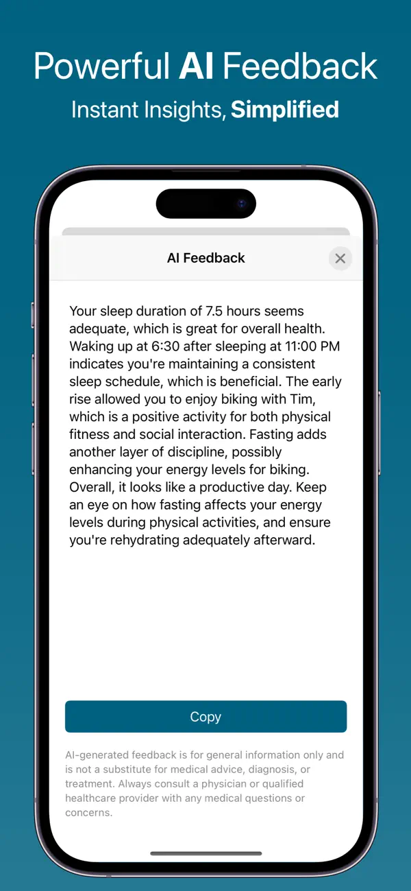 Screenshot #3 pour Suivi Sommeil CPAP Feeltracker