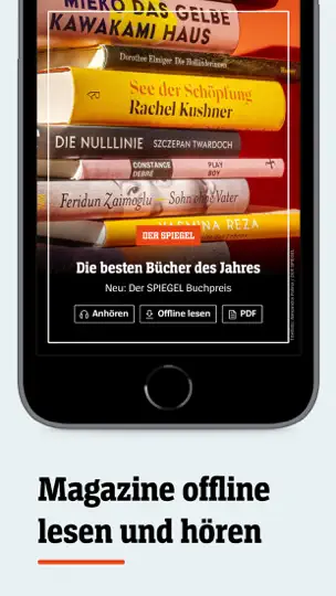 Screenshot von DER SPIEGEL - Nachrichten auf dem iPhone 4
