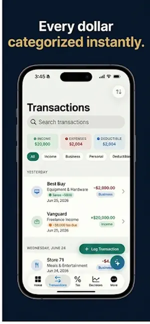 Meridian Tax screenshot 2