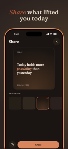 Daily Affirmations: Widget Screenshot 8 of 8