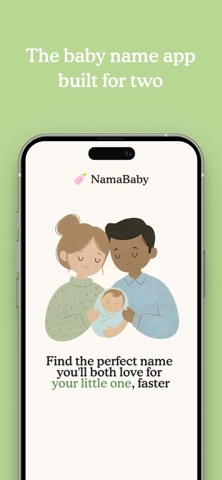 NamaBaby - Baby Name Match iPhone screenshot