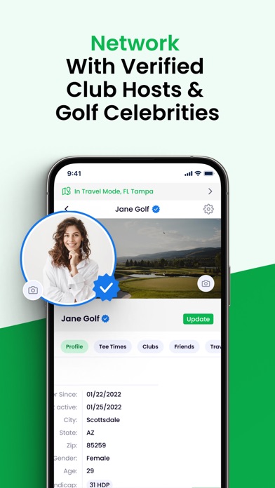 GolfLync: Golfing Social Media Screenshot