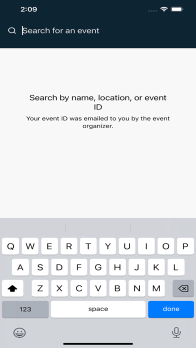 FLI Events Screenshot