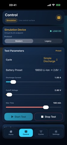 Universal Load Controller screenshot