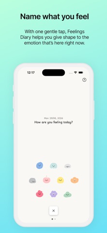 Feelings Journal iPhone screenshot