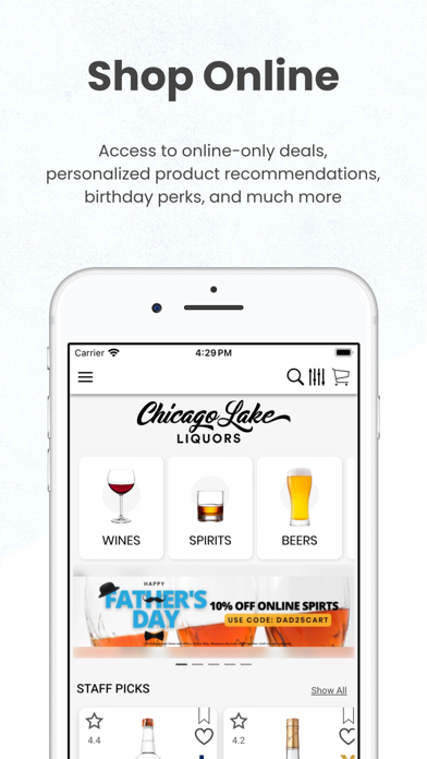 Chicago Lake Liquors Screenshot 1 - AppWisp.com Chicago Lake Liquors Screenshot 1 - AppWisp.com
