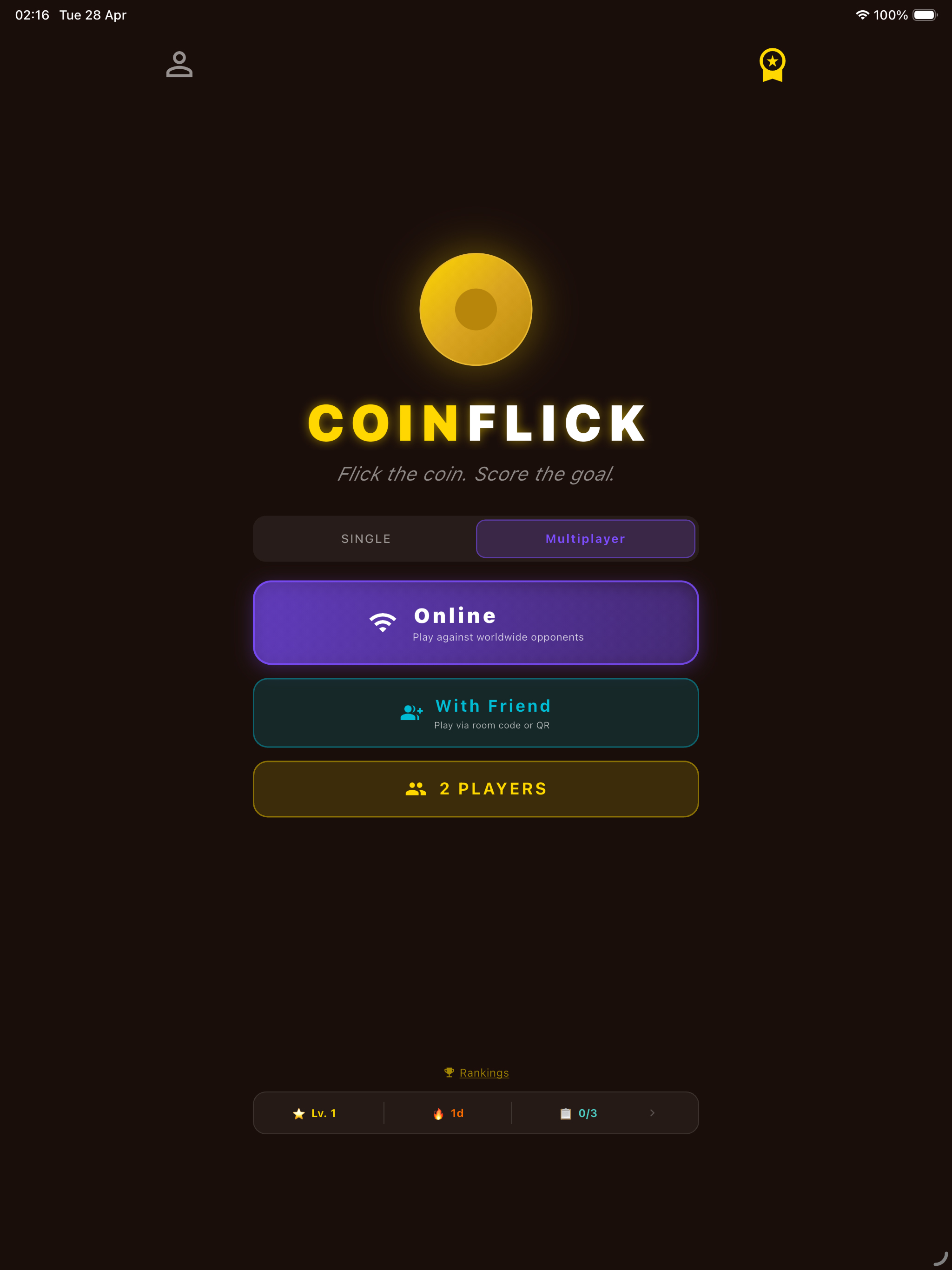CoinFlick App