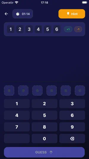 Numble: Logic Mind Game screenshot 1