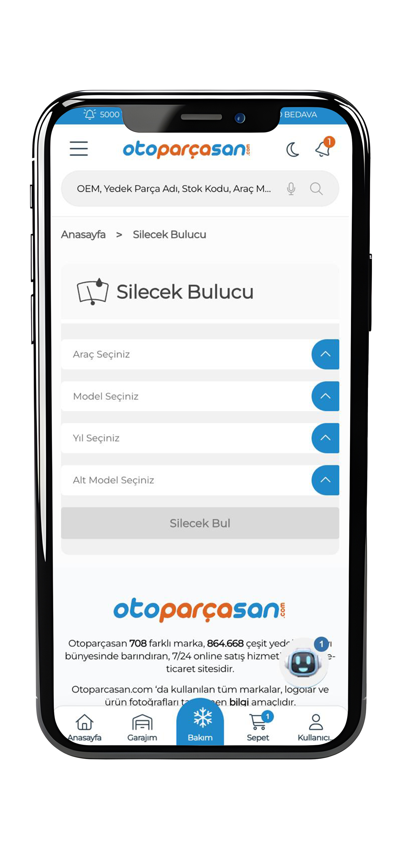 Otoparcasan - Yedek Parça