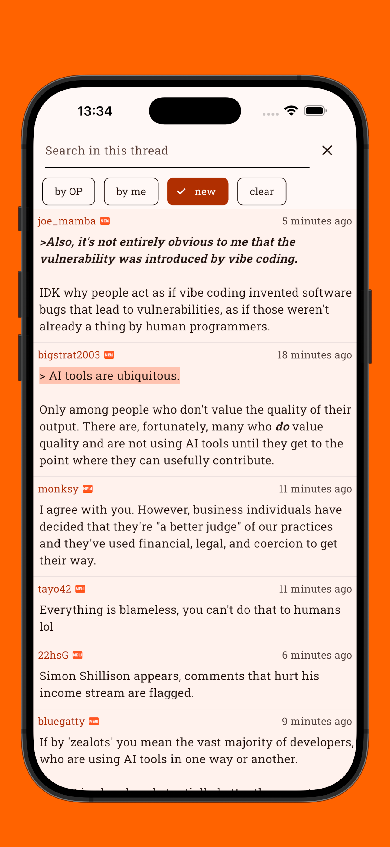 Hacki for Hacker News