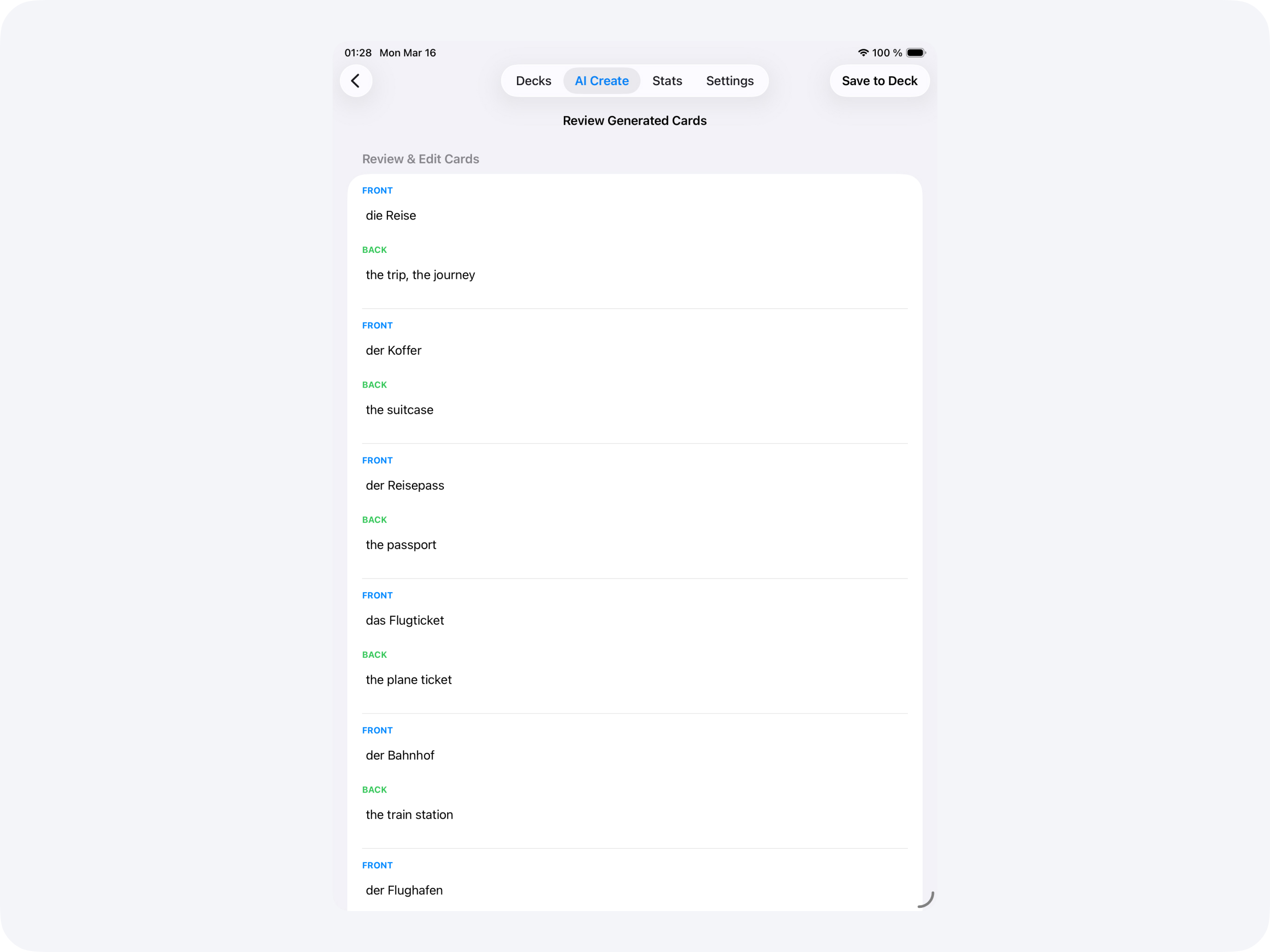 AI FlashCards: Smart Study screenshot 8