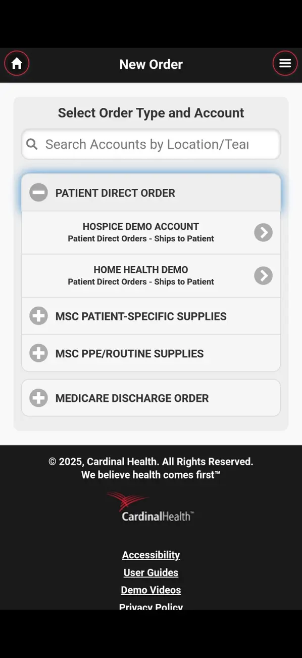 Screenshot #2 pour Cardinal Health at-Home - HHA