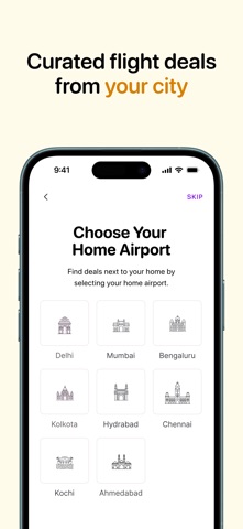 Zomunk: Curated Flight Deals iPhone screenshot 6