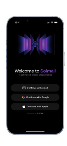 Solmail iPhone screenshot