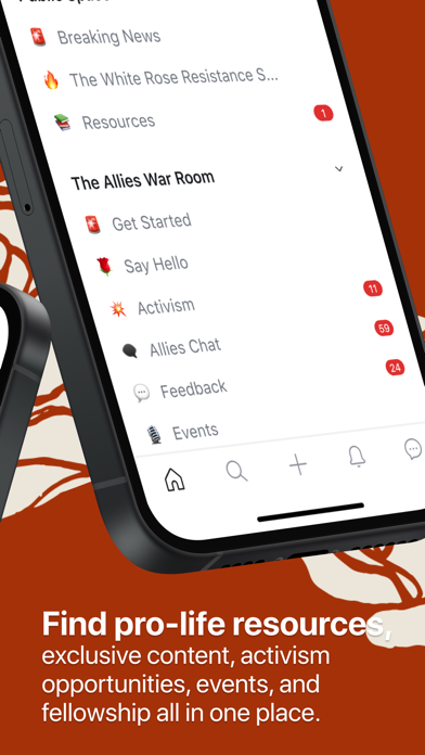 Screenshot 2 of White Rose Resistance App