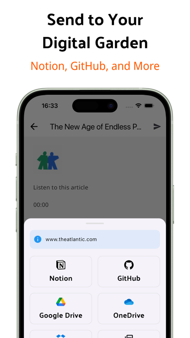 FlowFerry - Save Web Content Screenshot