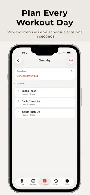 Old School Gym Logbook screenshot 3