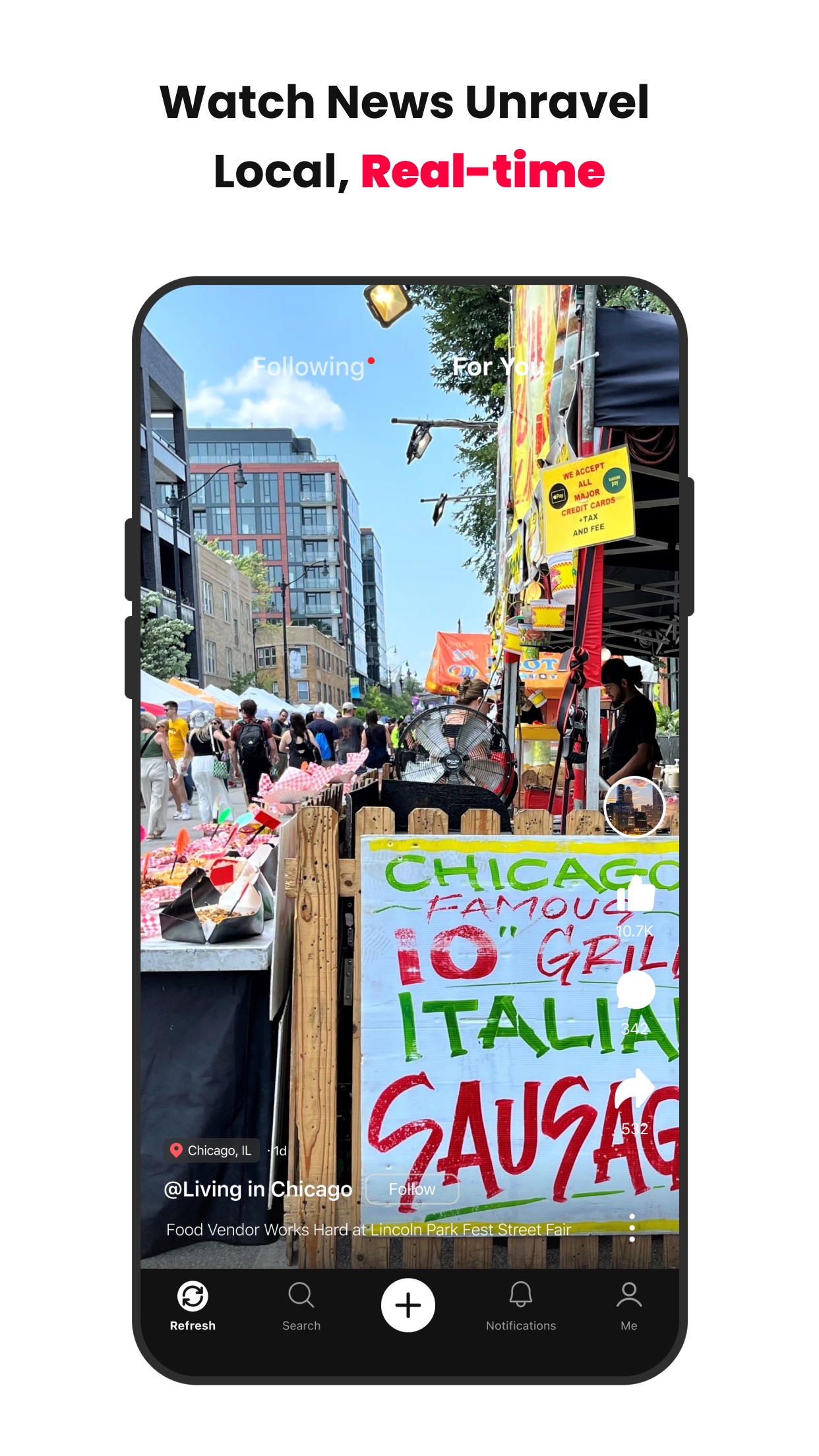 Scoopz: Real Life, Real Videos screenshot 1