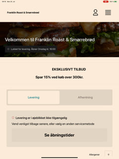 Franklin Roast & Smørrebrød screenshot 7