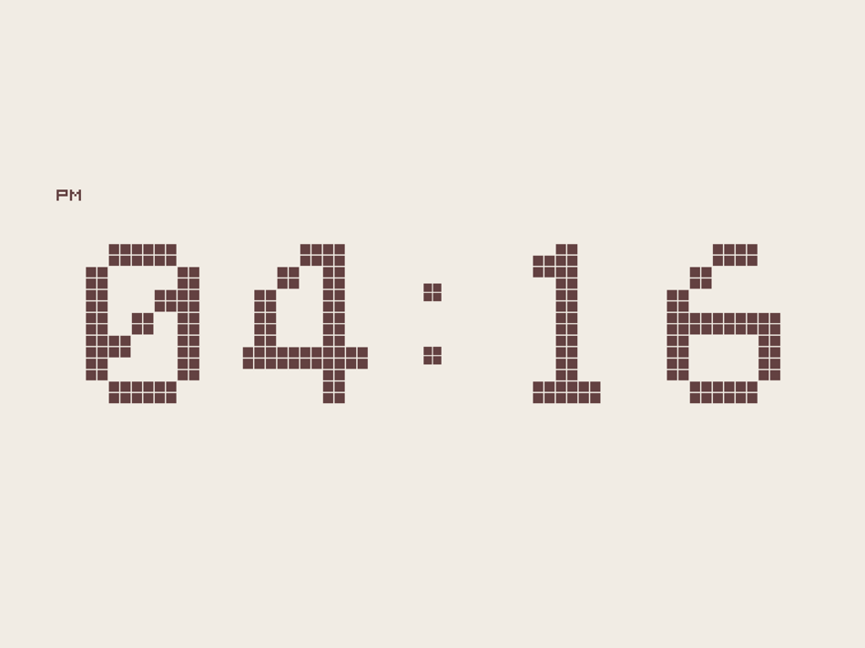 #6. Air Clock - Flip Clock Widget (macOS) di: 志远 冯