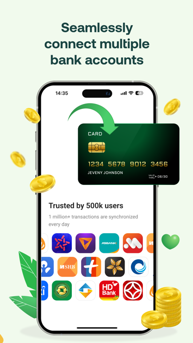 Money Lover: 経費トラッカーのスクリーンショット - 6