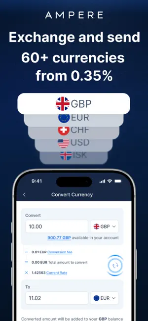 Ampere Mobile Business Account screenshot 3