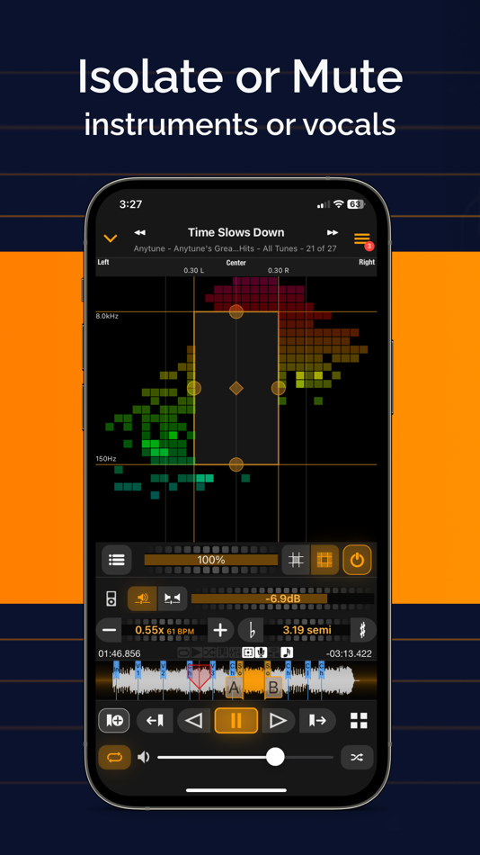 #9. Anytune Pro+: Studio Tools (iOS) Podle: Anytune Inc.