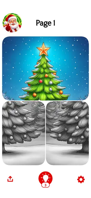 Christmas Puzzle - Paint Art screenshot 1
