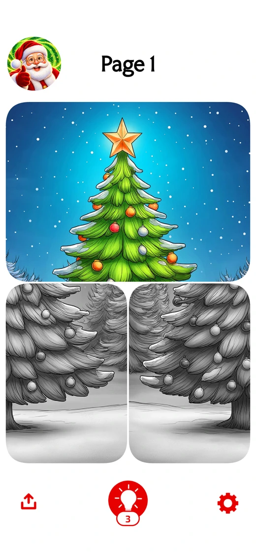 Christmas Puzzle - Paint Art screenshot 1