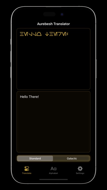 Aurebesh Translator