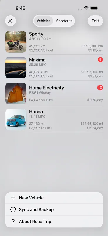 Road Trip MPG screenshot 2 of 10