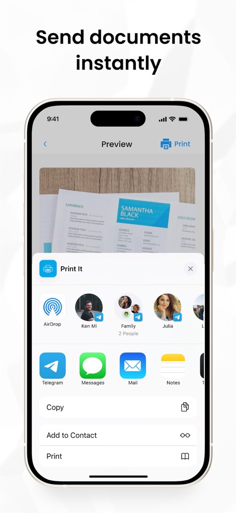 Mini Print: WiFi Printer - Business App | MWM