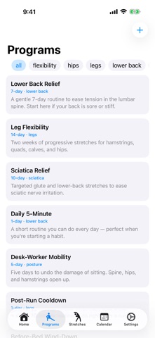 Lower Back Stretching Screenshot 2 of 9