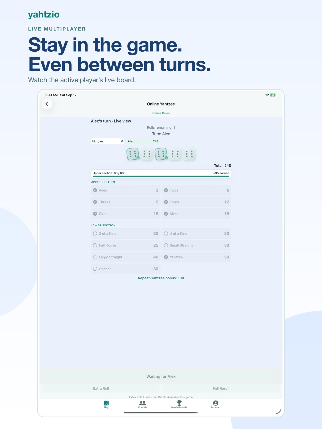 Screenshot 9 of Yahtzio