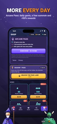 Arcane Hold: Hero Arena RPG screenshot 8