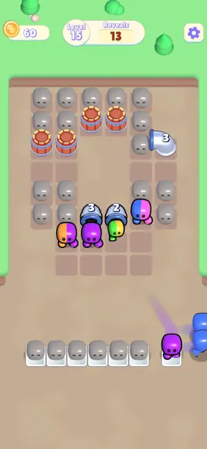 Couple Match-3D screenshot 1