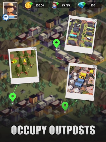 Town Survival: Zombie Games iPad screenshot