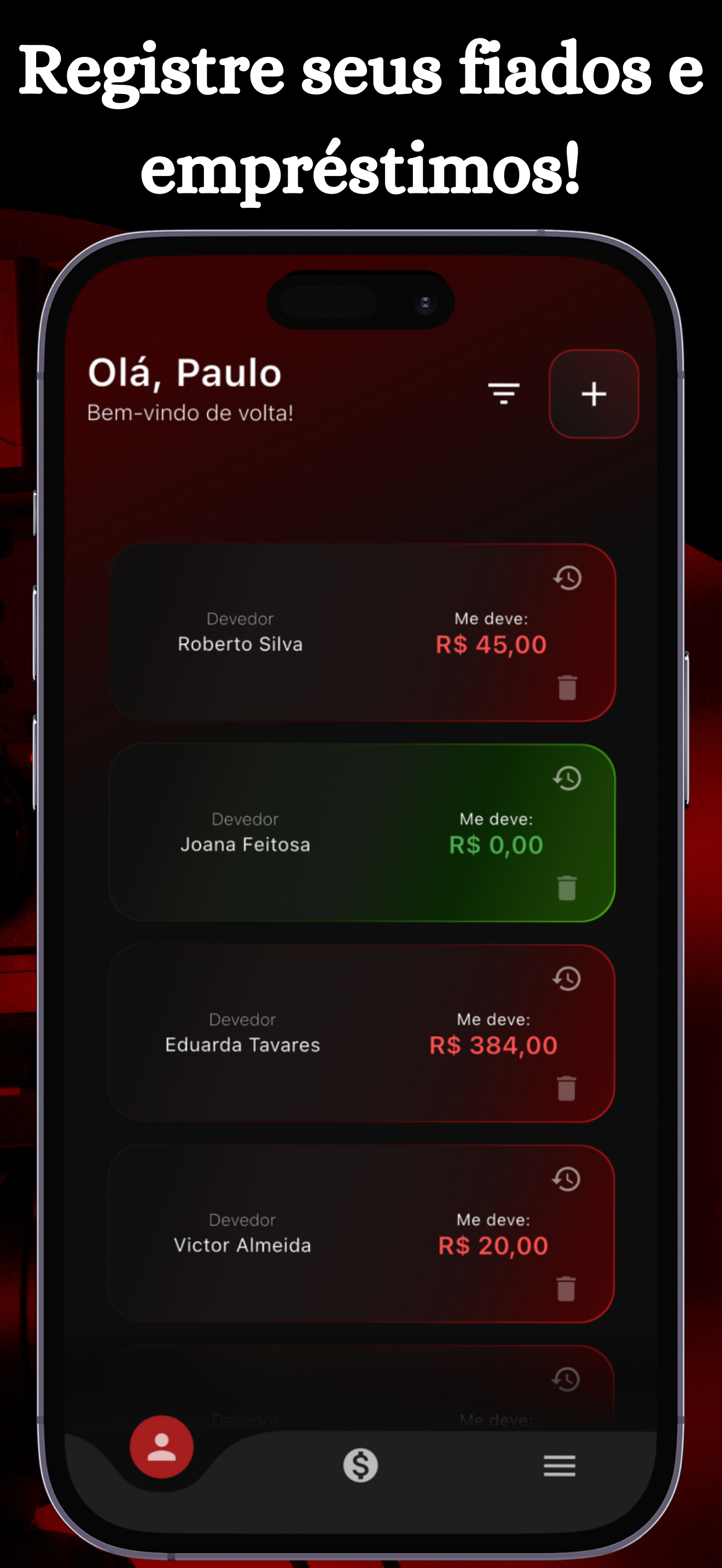 Fiado e Empréstimos