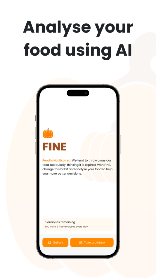 #2. FINE - Food Is Not Expired (iOS) Podle: Maxime Meurisse
