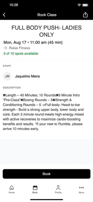Raise Fitness + screenshot 3