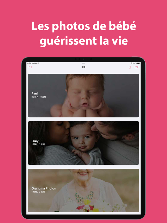 Screenshot #5 pour Baby Photo: Albums de Famille